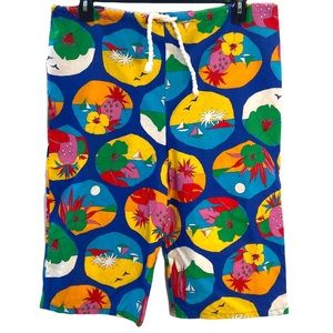 Vtg Adams Apple Long Unisex Shorts